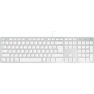 Afbeelding van Mobility LAB ML300368 Toetsenbord USB AZERTY, Frans Zilver