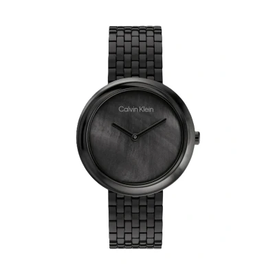 Afbeelding van Calvin Klein Horloge, Dames, Maat: One Size, Black