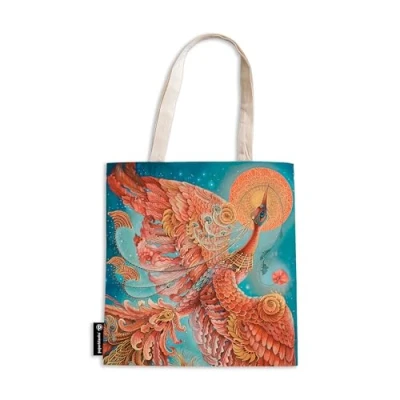 Afbeelding van Canvas tas paperblanks birds of happiness firebird 38x38x9cm
