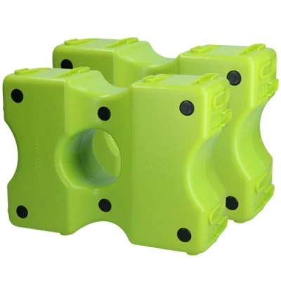 Afbeelding van Vplast Hindernis blok Cavaletti blokken Springblok 40 x 30 15 cm Kunststof 2 Stuks Groen