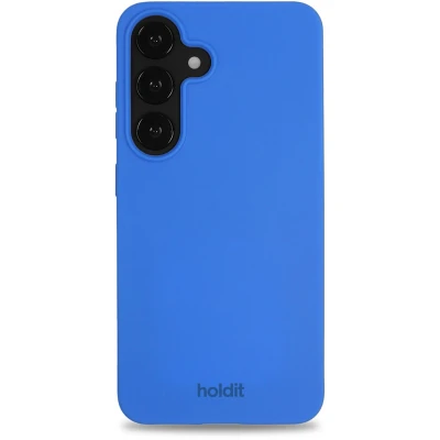 Afbeelding van Holdit Hoesje Geschikt voor Samsung Galaxy S25 Siliconen Soft Case Blauw