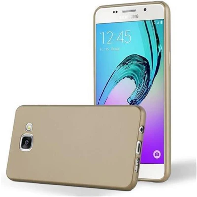 Afbeelding van Cadorabo Hoesje geschikt voor Samsung Galaxy A3 2016 in METALLIC GOUD Beschermhoes gemaakt van flexibel TPU silicone Case Cover