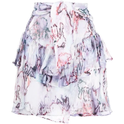 Afbeelding van IRO lila mini rok Joric 34