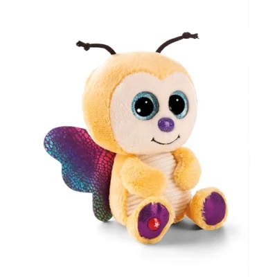 Afbeelding van Knuffeldier GLUBSCHIS vlinder Sunshine Lou 25 cm geel zacht pluche, schattig om te knuffelen en spelen, voor kinderen volwassenen, een geweldig cadeau idee 61850