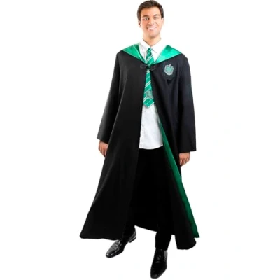Afbeelding van FUNIDELIA Slytherin Kostuum met stropdas Harry Potter Maat:S