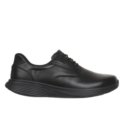 Afbeelding van MBT SF 100 Casual schoenen voor heren, klassieke stijl, fysiologische comfortabele schoenen, maximaal comfort en stabiliteit, met schommelzool, vrijetijdsschoenen inclusief, zwart.