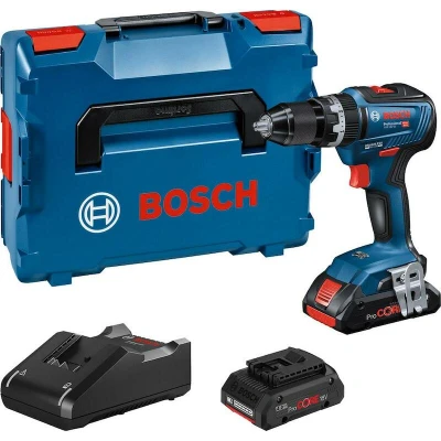 Afbeelding van Bosch Professional GSB 18V 55 Accu klopboor/schroefmachine Incl. koffer, 2 accus