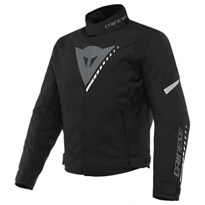 Afbeelding van Dainese Veloce D Dry Jacket Black Charcoal Gray White 50 Maat Jas