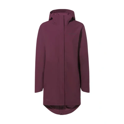 Afbeelding van Vaude Cyclistii Parka, Dames, Maat: 46, Cassis