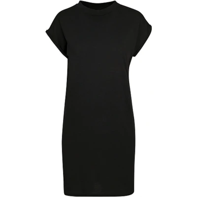 Afbeelding van Super Oversized damesshirt &#039;Turtle Shoulder Dress&#039; Black XS