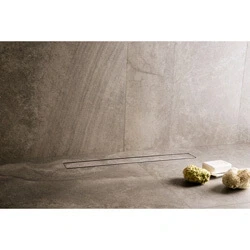 Afbeelding van Easy Drain Compact 50 douchegoot met zijuitloop mm 110 cm