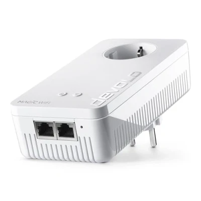 Afbeelding van Devolo Next Magic 2 wifi uitbreidingsadapter CPL adapter tot 2400 Mbps, dLAN 2.0, wit