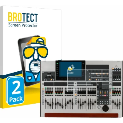Afbeelding van BROTECT Screenprotector voor Behringer Wing (Set bestaande uit 11 folies) Folie Beschermfolie matte (2 Stuks)