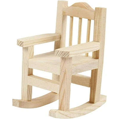 Afbeelding van Creativ Company Houten Mini Schommelstoel