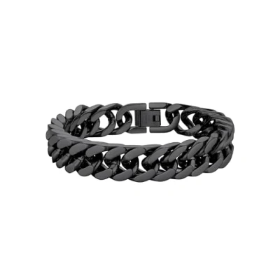 Afbeelding van PROSTEEL Herenpantserketting, 19 cm/21 cm/23 cm, grote schakelketting, van roestvrij staal/verguld/zwart, breedte 8 mm/12 mm/17 mm, rapperstijl, Niet kostbaar metaal, Geen edelsteen