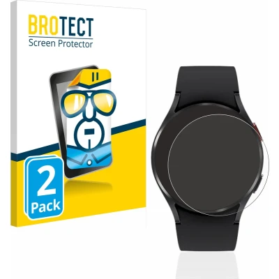 Afbeelding van BROTECT Screenprotector voor Samsung Galaxy Watch 4 (40mm) Folie Beschermfolie transparant (2 Stuks)