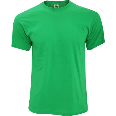 Afbeelding van Fruit Of The Loom Heren Screen Stars Origineel Vol Cut T shirt met korte mouwen (Kelly Groen)