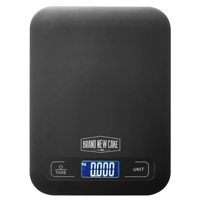 Afbeelding van BrandNewCake Keukenweegschaal Zwart 5kg