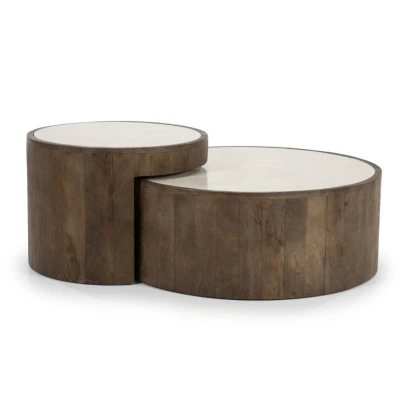 Afbeelding van Eleonora Salontafel Hazel Set/2 30,00cm x 55,00cm