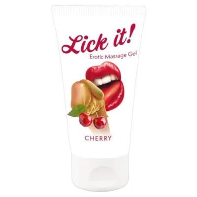 Afbeelding van Erotisch Massage Gel Lick It Cherry
