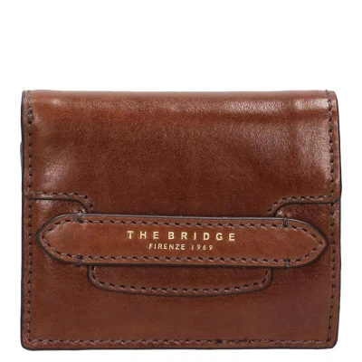 Afbeelding van The Bridge Dames portemonnees Lucrezia cognac