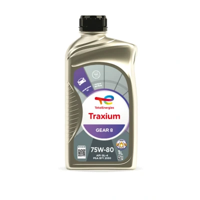 Afbeelding van TOTAL Traxium GEAR 8 2201278 Versnellingsbakolie 75W 80 1 PEUGEOT: 508 I SW, 2008 Estate, 307 Hatchback, VOLKSWAGEN: Golf 4, Touran I, Lupo / 3L