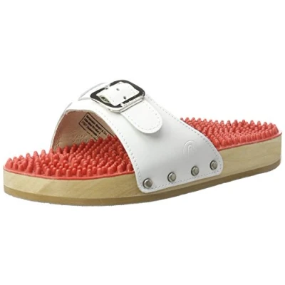 Afbeelding van Berkemann Dames wit slippers &amp; muiltjes maat 35.5