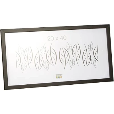 Afbeelding van Deknudt Frames Fotolijst Zwart S43AK2 Voor foto: 20x40 cm