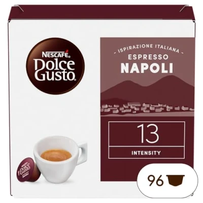 Afbeelding van Nescafé Dolce Gusto Espresso Napoli koffie 96 capsules (6 dozen x 16 stuks)
