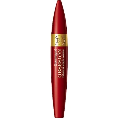 Afbeelding van Dermacol Obsesion volume &amp; length Mascara for and of eyelashes 12 ml Eye Shadow 01 Black