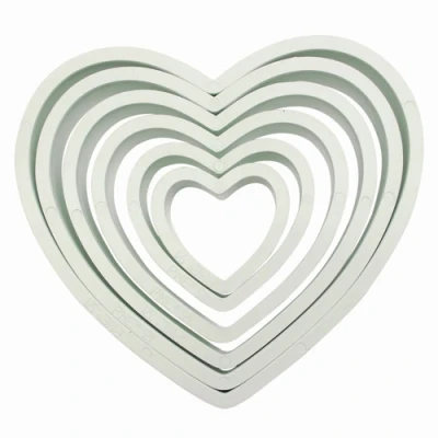 Afbeelding van PME Uitstekerset Hart set/6