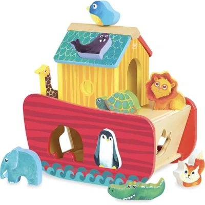 Afbeelding van Vilac houten vormendoos ark