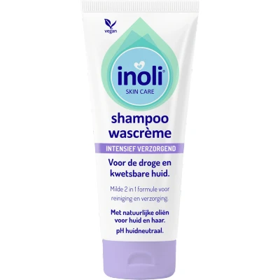 Afbeelding van Inoli Vegan Shampoo / Wascrème 200ml