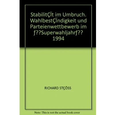 Afbeelding van Stabilität im Umbruch