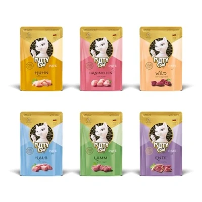 Afbeelding van 6x85g Mix I Kitty Cat Pate natvoer voor katten