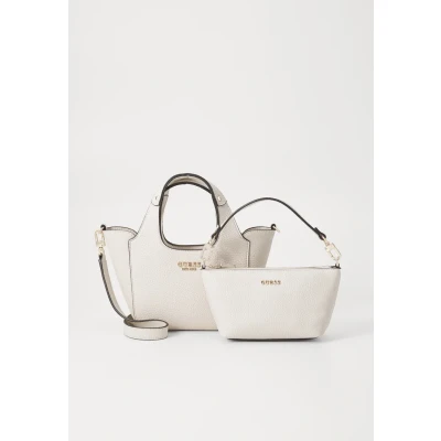 Afbeelding van Guess Helina MINI TOTE SET Handtas, Dames, Maat: One Size, Bone