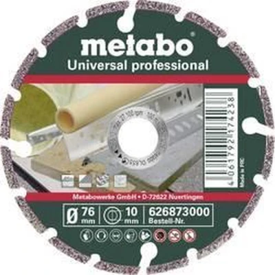 Afbeelding van Metabo UP Professional 626873000 Diamanten doorslijpschijf 76 mm 1 stuk(s)