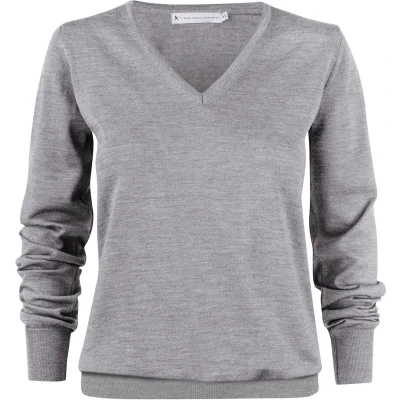 Afbeelding van James Harvest PULLOVER WESTMORE WOMAN MERINDO 2122508 Grijs Mêlee