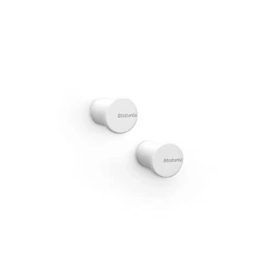 Afbeelding van Brabantia MindSet Handdoekhaak Set Van 2 Wit