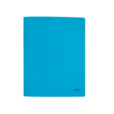 Afbeelding van Leitz Recycle offertemap, uit karton, ft A4, blauw snelhechtmap