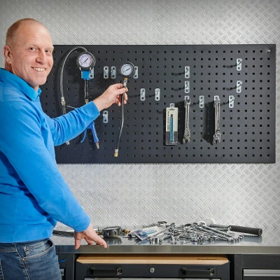 Afbeelding van Basis set haken voor gereedschapsbord 10 cm