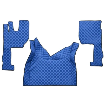 Afbeelding van F CORE FL08 BLUE Vloermatset Kunstleer Voor 3 Blauw
