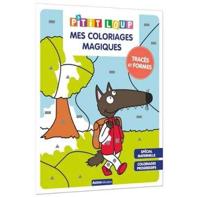 Afbeelding van MES COLORIAGES MAGIQUES TRACES ET FORMES