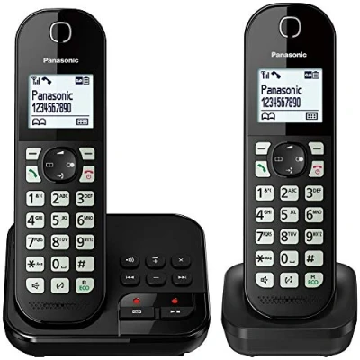 Afbeelding van Panasonic KX TGC460GB DECT telefoon Nummerherkenning Zwart
