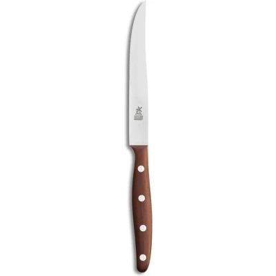 Afbeelding van Robert Herder Windmühle Steakmes RVS Glad Lemmet 12.5 cm Heft Pruimenhout