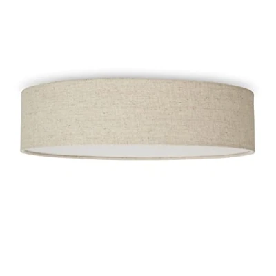 Afbeelding van Smartwares Ceiling Dreams Natural linnen plafondlamp, 40cm, 3x E14 ingebouwde lamphouder voor lampen tot 40 watt (niet inbegrepen)
