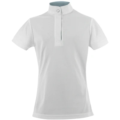Image de EQUITHÈME Polo Betty Mesh Femme Blanc XS