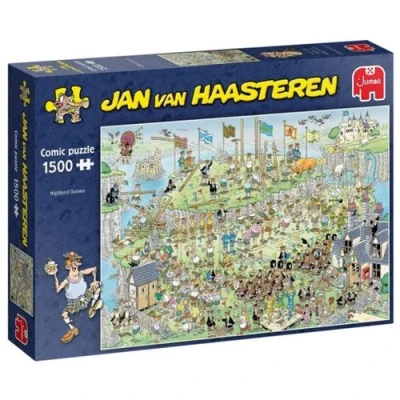Afbeelding van Jan Van Haasteren Puzzel Highland Games 1500 Stukjes