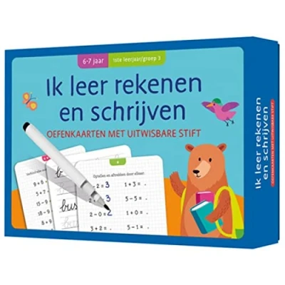 Afbeelding van Basic Oefenkaarten Ik Leer Rekenen En Schrijven