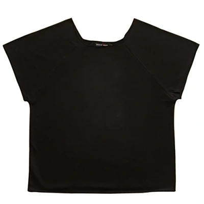 Afbeelding van Muscle Alive Heren Bodybuilding Rag Top Workout Terry Katoenen T shirts, Pln Black., L